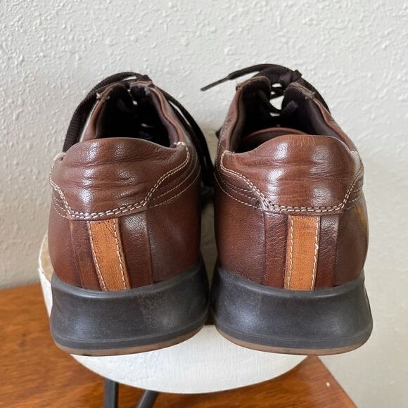 Bacco Bucci Oxford Lace Up Leather Dress Shoes Size 10 - Picture 7 of 9